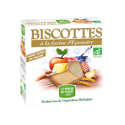 Biscottes epeautre 270g