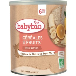Cereal. bb 3 frts/quinoa 220g