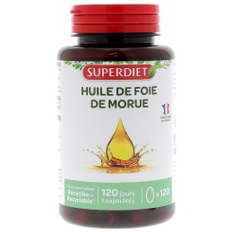 Huile foie de morue x120 caps.