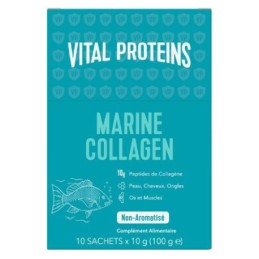 Marine collagen x10 sac.
